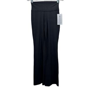 NWT Athleta Transcend Slim Pant Womens size P M 32" Nylon Stretch Black